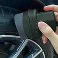 thumbnail image 1 of JZCHUNTOY Car Tire Shine Sponge Brush, 1 Piece High Density Waxing Sponge Handheld Curved Shape with Cover, Even Coating Durable Tire Dressing Applicator, for Car Tire Waxing Polishing Maintenance, 1 of 6