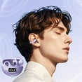 thumbnail image 1 of JZCHUNTOY Clip-On Bone Conduction True Wireless Bluetooth 5.4 Earphones, 1 Charging Case 2 Earbuds 1 Cable 1 Manual, Open-Ear Comfort Stable Connection Long Battery for Gym Running Driving, 1 of 6