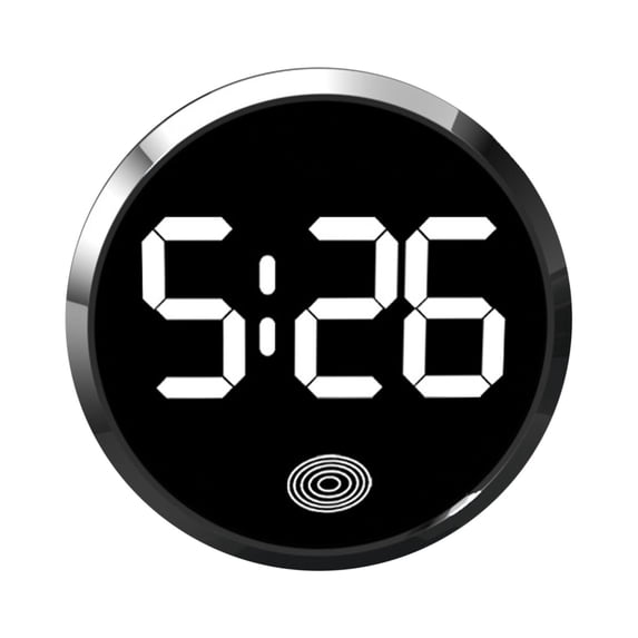 JZCHUNTOY Digital Electronic Clock, LED Display Desk Clock, Multi-Functional Time Display Clock, Portable Alarm Clock for Home Office Bedroom Bedside Desk Use