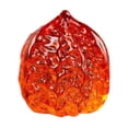 thumbnail image 1 of JZCHUNTOY Glass Walnut Ornament 1 Piece, Handcrafted Transparent Art Decor Figurine, Smooth Polished Durable Collectible Decor, for Home Shelf Office Desktop Living Room Decoration, 1 of 5