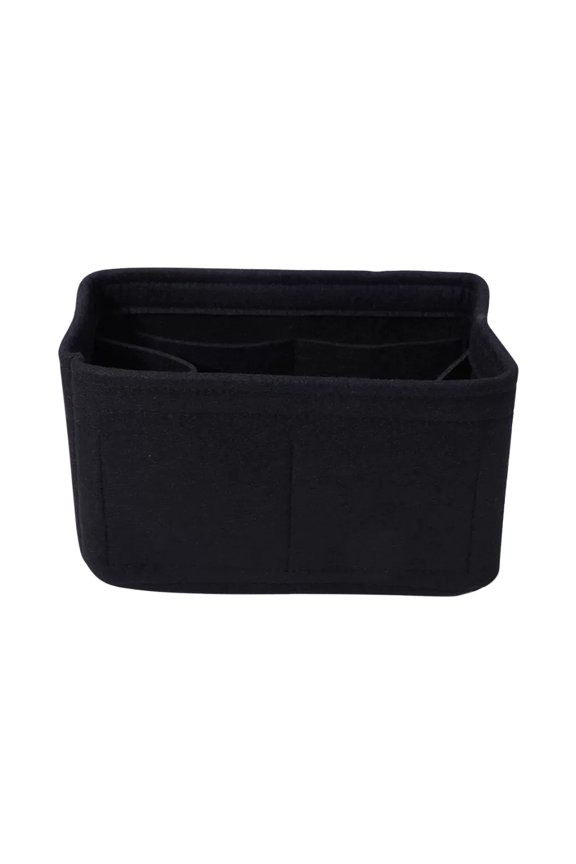 Lazy Felt Cosmetic Storage Bag, 10.2 x 5.1 x 5.5 ft Large Capacity Makeup Pouch, Durable Lightweight Multi-Pocket Toiletry Organizer, for Travel, Bathroom, Daily Cosmetic Storage