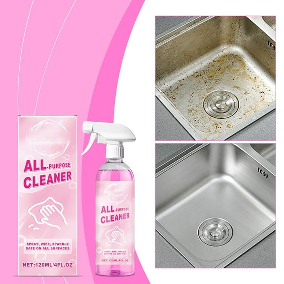 JZCHUNTOY Multi-functional Household Cleaner, 1pc All Purpose Stain Remover Solution, Powerful Deep Decontamination No-residue Formula, for Kitchen Countertop Floor Furniture Surface Cleaning