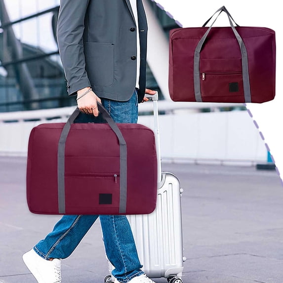 JZCHUNTOY Multifunctional Foldable Travel Bag, 1 Piece, Large Capacity Expandable Luggage Duffel Bag, Waterproof Lightweight Carry On Bag, Suitable for Travel, Gym and Weekend Trips
