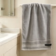 thumbnail image 1 of JZCHUNTOY Oversized Bath Towel, 1.12*2.43 ft Soft Highly Absorbent Towel, Fade Resistant Quick Dry Premium Cotton Towel for Bathroom Shower Gym Spa Swimming Pool, 1 of 6