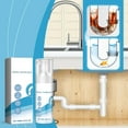 thumbnail image 1 of JZCHUNTOY Pipe Cleaning Foam Spray 1 Piece, Fast Deodorization Clog Removal Formula, Non-Corrosive Safe Pipe Cleaner, for Kitchen Sink Bathroom Toilet Drain Pipe Decontamination Cleaning, 1 of 9