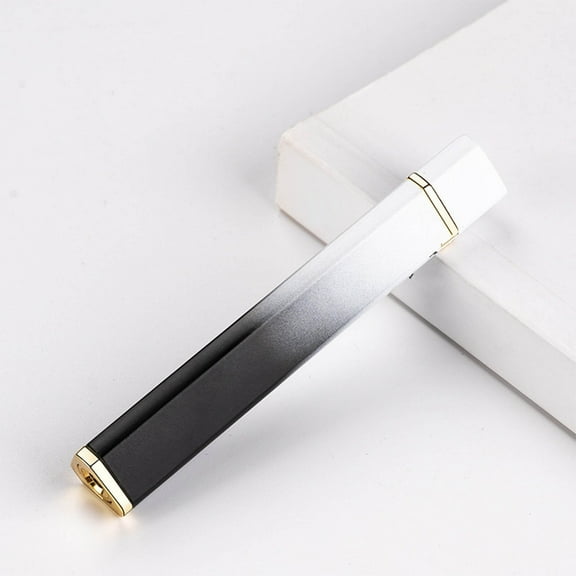 JZCHUNTOY Slim Compact Flint Ignition Gas Lighter, Metal Open Flame Cigarette Lighter, Refillable Windproof Portable Lighter, Durable Pocket Lighter for Outdoor Camping Hiking Daily Use