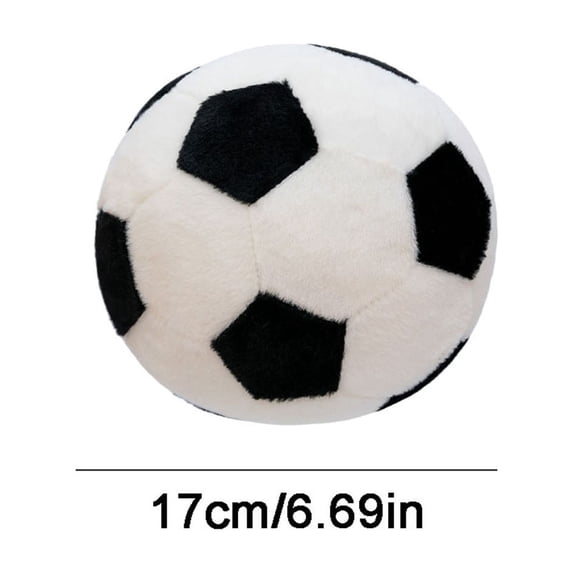 JZCHUNTOY Soccer Plush Toy, Available in 0.33/0.47/0.6 Feet Sizes, Soft Fluffy Material, Soccer Stuffed Doll, Suitable for Home Decoration, Fan Collection and Gifting
