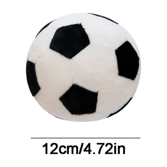 JZCHUNTOY Soccer Plush Toy, Available in 0.33/0.47/0.6 Feet Sizes, Soft Fluffy Material, Soccer Stuffed Doll, Suitable for Home Decoration, Fan Collection and Gifting