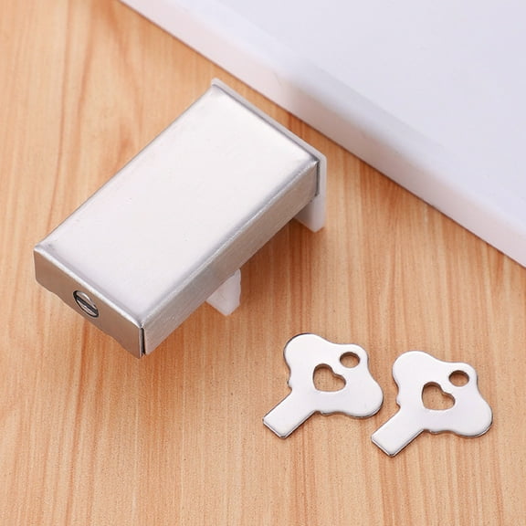 JZCHUNTOY Stainless Steel Window Lock Limiter, Adjustable Security Window Restrictor With Key, Rust Proof Durable Window Safety Lock for Home Sliding Window Casement Window Safety Protection