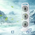 thumbnail image 1 of JZCHUNTOY USB Multi-blade Desktop Fan, 1 Piece with Fan & USB Cable, Ultra-quiet High Airflow, Compact Space-saving Cooling Fan, for Office Desk Home Bedroom Nightstand Use, 1 of 6