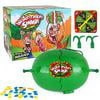 JZCHUNTOY Watermelon Suspense Game - Crack the Watermelon and You Lose! Fun Party Game for Family & Friends