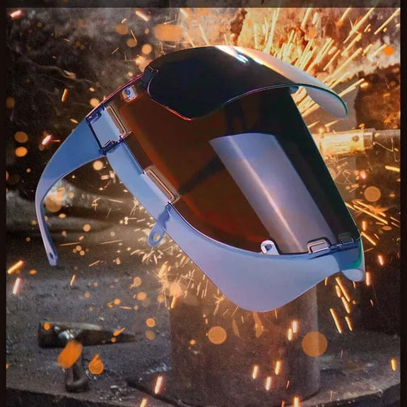 JZCHUNTOY Welding Helmet 1 Piece, Lightweight Portable Welding Mask with Ear Hook Design, Protective Face Shield for Professional Welders and DIY Welding Projects
