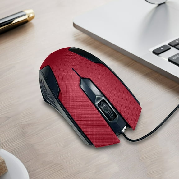 JZCHUNTOY Wired Mouse, 1 Piece USB Wired Optical Mouse, Ergonomic Design Responsive Computer Mouse, Plug and Play Stable Connection Mice, for Office Home Game and Business Use