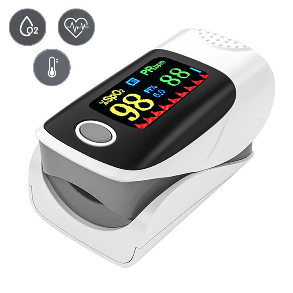 JZIKI Fingertip Pulse Oximeter Blood Oxygen Saturation and Pulse Rate