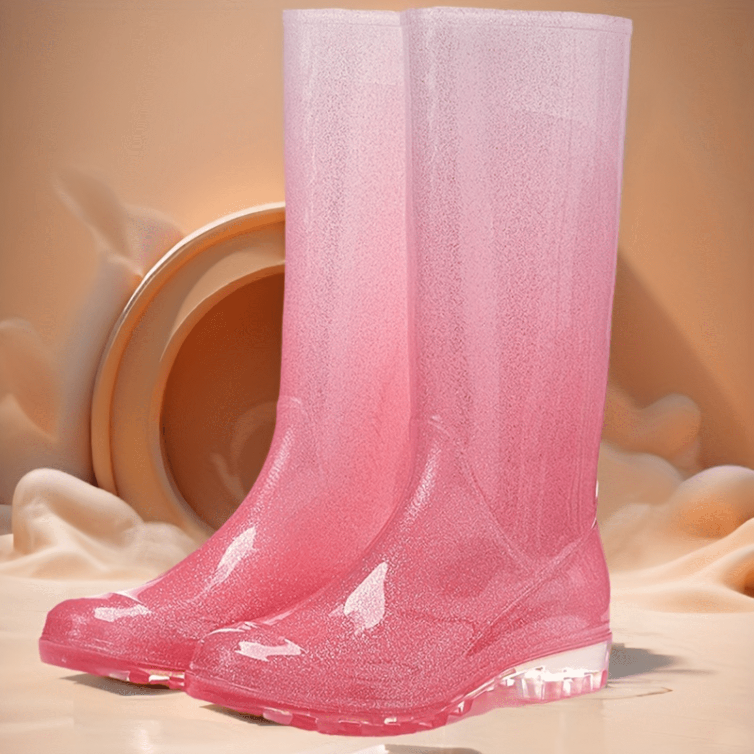 high top rain boots