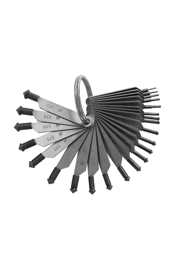 1.0-6.5mm Diameter Professional Measuring Gauge Stone Size Measurement Tool Instrument Rings Sizer