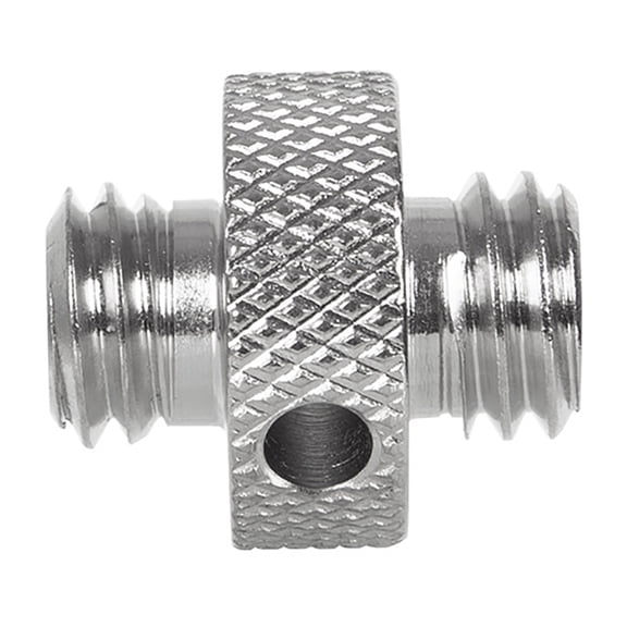 JZROCKER 1/4 Inch to 3/8 Inch 1/4 to 1/4 3/8 to 3/8 Threaded Screw Converter Adapter