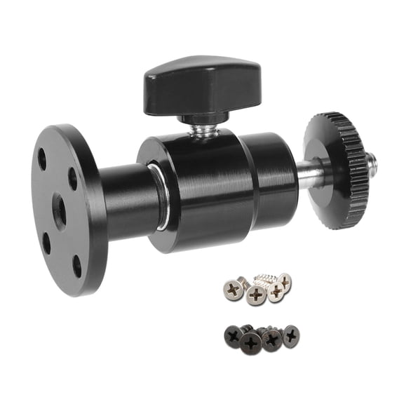 JZROCKER 1/4inch Ceiling Mount Screw BallHeads For CCTV Home Installation Table Mount Brakect Base For Camera Monitors