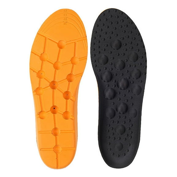JZROCKER 1 Pair Comfortable Replacement Shoe Insole Inserts Foot Massage Breathable