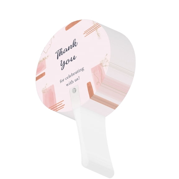 JZROCKER 10 Pieces Decorative Wedding Fans Lightweight And Portable Ideal For Bridal Showers And Celebrations