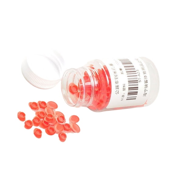 JZROCKER 100Pcs Eyeleted Rims Bicycles Wheel Plug Bike Tire Pad Steel Rings Hole Plug