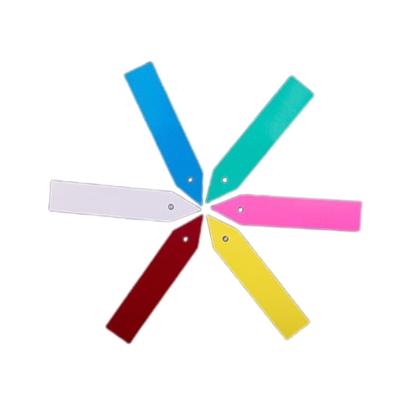 JZROCKER 100Pcs/set Plant Name Labels for Garden Labels Markers Nursery Plant Labels Labels Plant Label Stakes