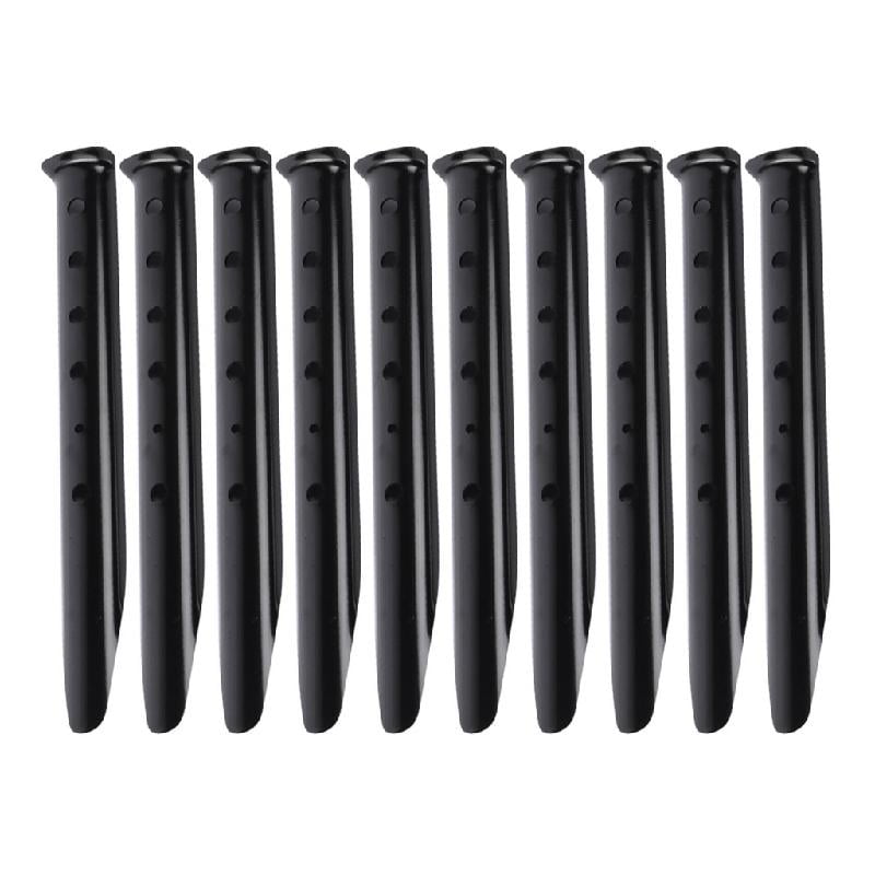 JZROCKER 10pack Outdoor Travel Camping Tarps Stakes Ground Stakes Organizers Tent Pegs