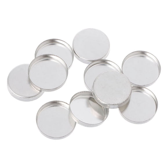 JZROCKER 10pcs Empty Eyeshadow Palette Powder Pans Pot Storage Responsive to Magnets