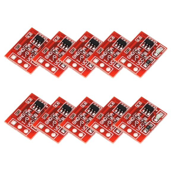 JZROCKER 10pcs TTP223 Capacitive Switches Button Module Easy Integration With Microcontrollers For Versatile Applications
