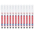 thumbnail image 1 of JZROCKER 12 Pcs Oil-based Carpenter Marker Long Nib Markers 20mm Deep Hole Marker Pens, 1 of 18