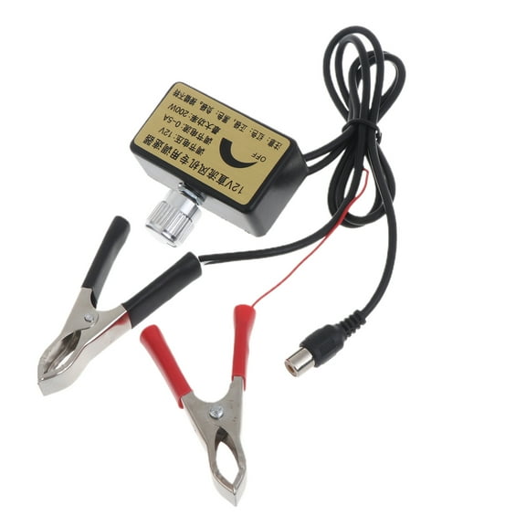 JZROCKER 12V Universal Motor Speed Controller Switch for Car Truck Fan Heater Control