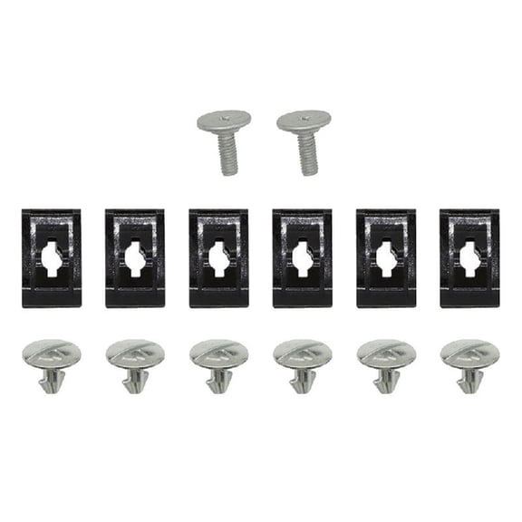 JZROCKER 14Pcs Replacement Shield Hardware Bolts Lower Engine Covers Screws 90674TY2 Engine Covers Fastener