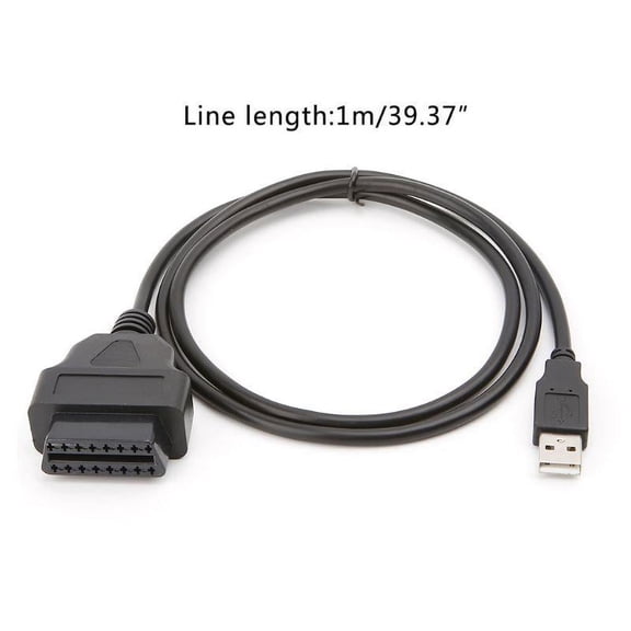 JZROCKER 16Pin OBD2 To USB Port Charger Adapter Cable Connector Diagnostic Tool