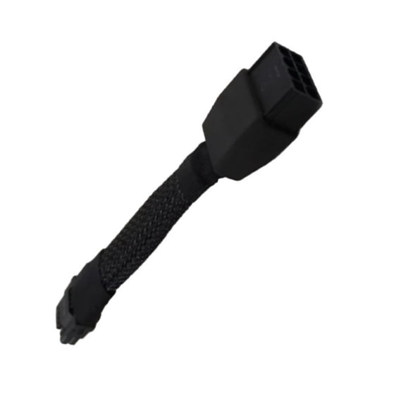 JZROCKER 16Pin To 8Pin CPU Power Extension Cable For RTX30 CPU Connection 16AWG Sleeved High Current Power Cable 12cm/4.72inch