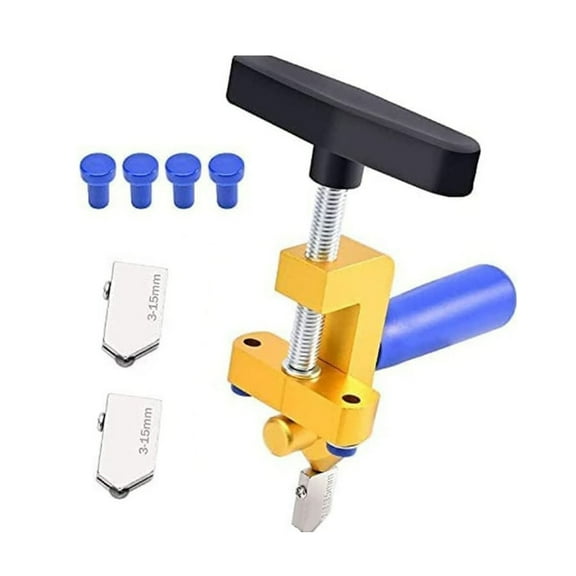 JZROCKER 2 In 1 Manual Tile Cutter Breaking Pliers Glass Ceramic Tile Cutting Tool for Kitchen and Bathroom Tiling Projects