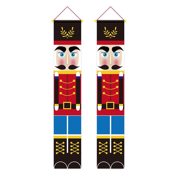 JZROCKER 2 PCS Interest Children's Flags Accessories Toy Kids Party Christmas Gift