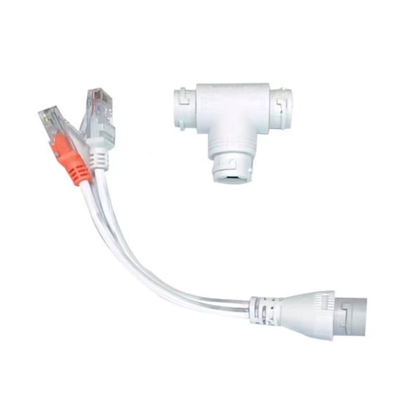 JZROCKER 2-in-1 POE Splitter for Hassle-Free Networks Integration and Monitoring