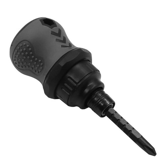 JZROCKER 2 in 1 Screwdriver Dual Use for Cross Straight Screw Driver Ratchet Screwdriver