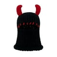 thumbnail image 1 of JZROCKER 2000s Horn Hat Unisex Outdoor Activity Warm Caps Photo Accessory, 1 of 20