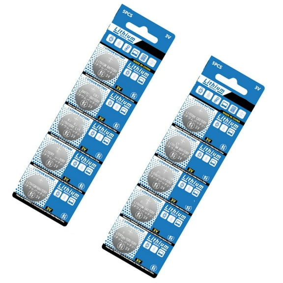 JZROCKER 2032 KL2032 3V Coin Cell Batteries for Remote Controls Calculators and Portable Electronics