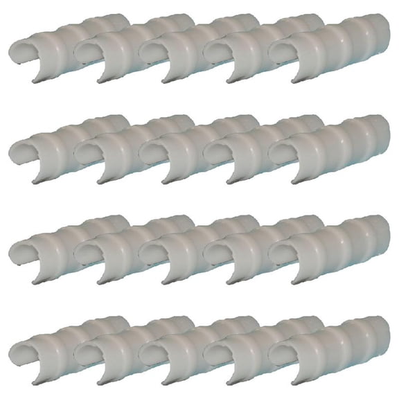 JZROCKER 20pack ABS Alloys Pipe Fasteners Shade Film Net Sails Fastened Connectors