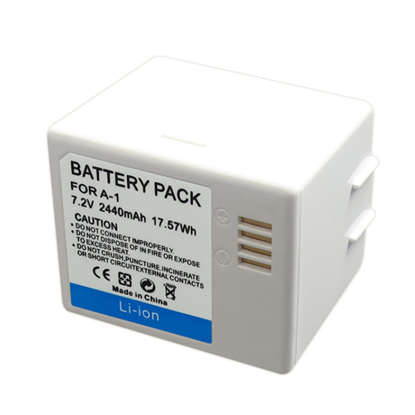 JZROCKER 2440mAh Rechargeable Batteries for VMA4400 VMC4030 Upgraded ...