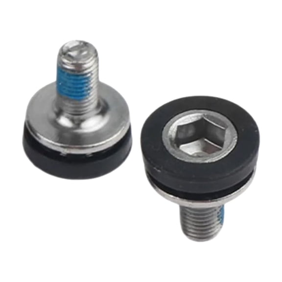 JZROCKER 2Pcs Bike Hexagonal Crank Arm Bolts Replacement Bicycles Crank Screws Capless Bottom Bracket Screws for Cycling Bicycles