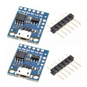 JZROCKER 2Pcs Digispark USB Development Boards Cost Effective Solution For Microcontroller Projects and Prototyping