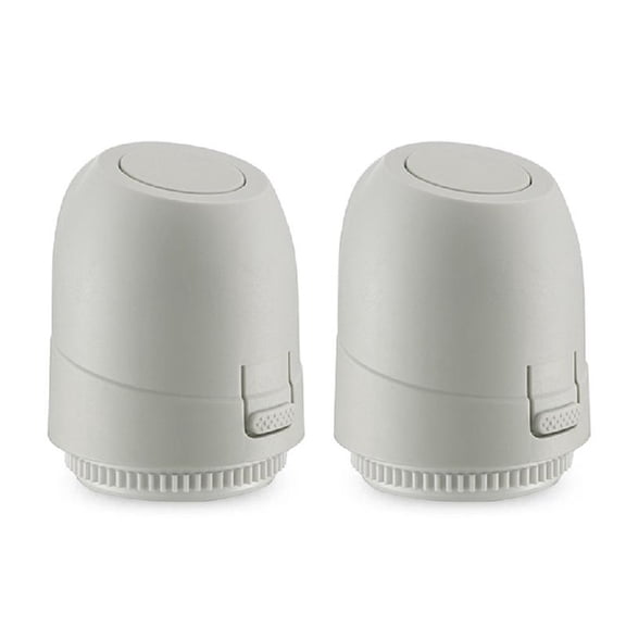 JZROCKER 2Pcs Floor Heating Radiator Valves Normally Closed Electric Thermal Actuator for Thermostat Manifold Valves Easy to Use