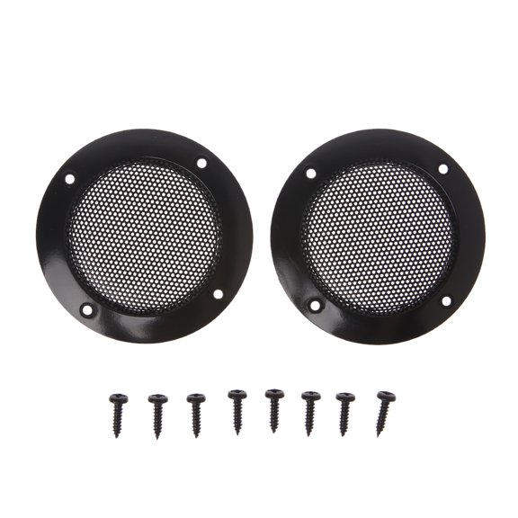 JZROCKER 2Pieces Speaker Mesh Audio Speaker Grill Covers Easy to Install Audio Parts