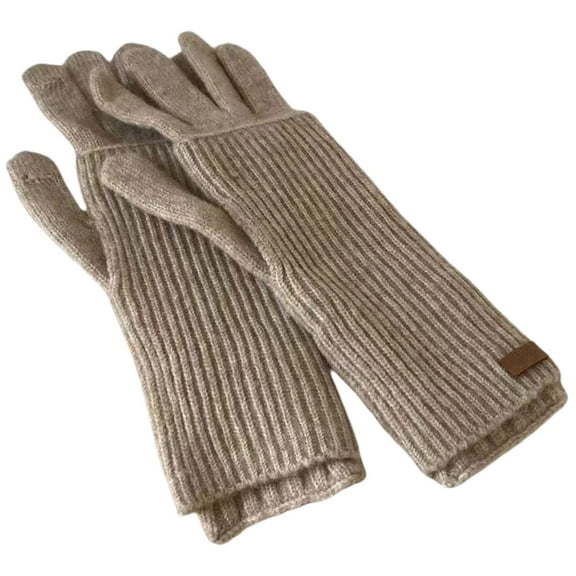 JZROCKER 2pcs Outdoor Activity Gloves Office Work Mittens Double Layers Winter Gloves