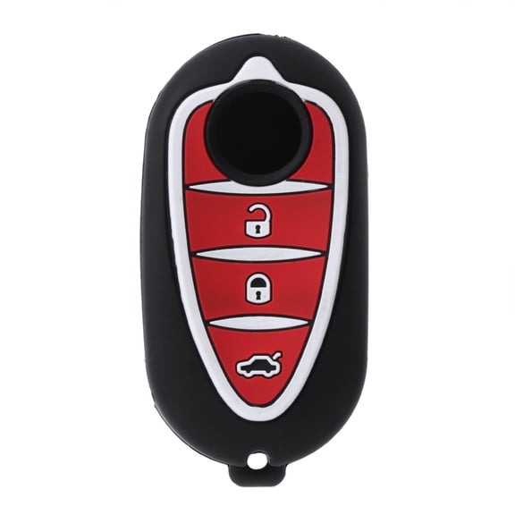 JZROCKER 3 Buttons Silicone Car for Key Fob for Case For Alfa Myth 159 GTO Myth for Giuli