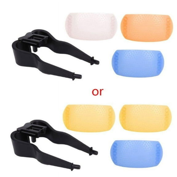 JZROCKER 3 Color 3 in 1 Pop-Up Flash Diffuser Cover Kit Softbox for