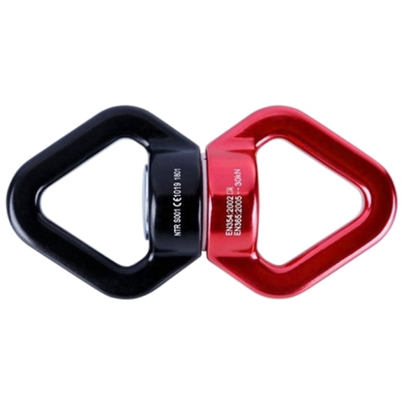JZROCKER 30KN Sealed Bearings Swivels for Climbing Hammock Swing Climbing Swivels 360 Degree Rotational Rope Swivels Connector